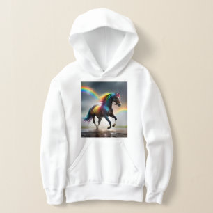 Camiseta Espectro de Graça: Cavalo Arco-íris Sob Arco-íris