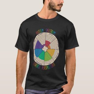 Camiseta Espectro do Autismo Diversas Perspectivas Adultos