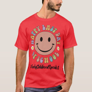 Camiseta Espectro Feliz do Último Dia da Escola na Primeira