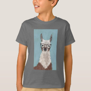 Camiseta Espectros de Llama - Óculos Superdimensionados