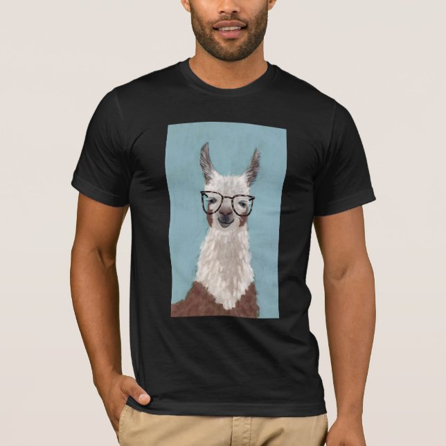 Camiseta Espectros de Llama - Óculos Superdimensionados (Frente)