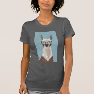 Camiseta Espectros de Llama - Óculos Superdimensionados