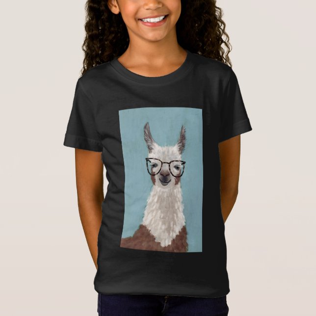 Camiseta Espectros de Llama - Óculos Superdimensionados (Frente)