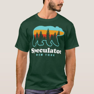 Camiseta Especulador NY Adirondacks Bear Speculator Alto Pe