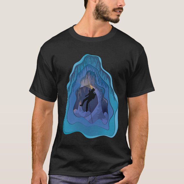 Camiseta Espelhamento em Cave Subterrâneo (Frente)