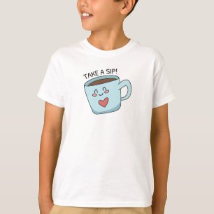 Camiseta Espelho de amor de xícara bonito