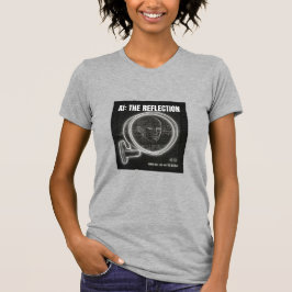 Camiseta Espelho de Inteligência Artificial Dados Ciberpunk