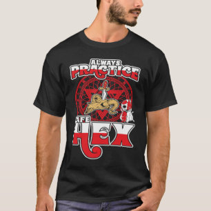 Camiseta Espelhos Mágicos E Maldições De Bruxas Hex