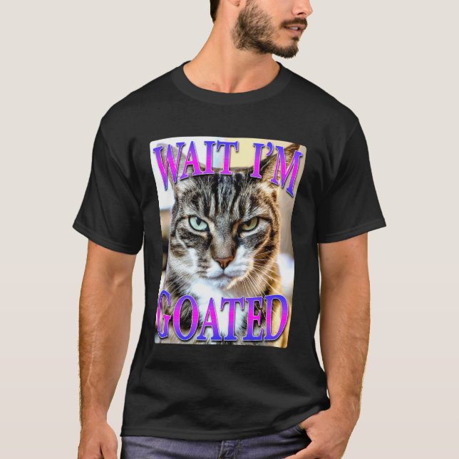 Camiseta Espera, eu sou o Gato Divino (Frente)
