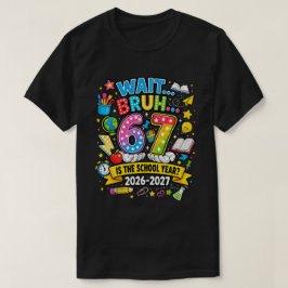 Camiseta Espera mano 6 7 é o ano letivo 2026-2027