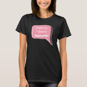 Camiseta Espera, Vejo Um Cavaleiro Que Tem Pés, Rodent.