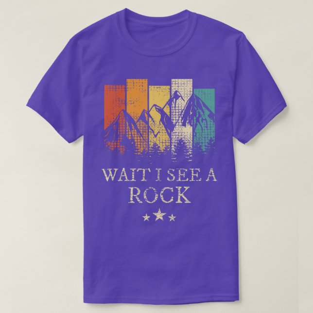 Camiseta Espera, Vejo Um Rock 1 (Frente do Design)
