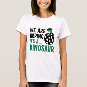 Camiseta Esperamos que seja um dinossauro