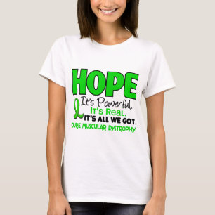 Camiseta ESPERANÇA 1 da distrofia muscular