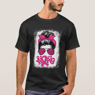 Camiseta Esperança Aberta Sq. Consciencialização Do Cancer 