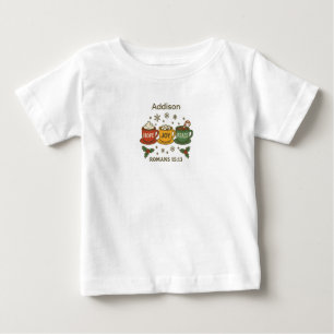 Camiseta Esperança Alegria Paz e Cacau
