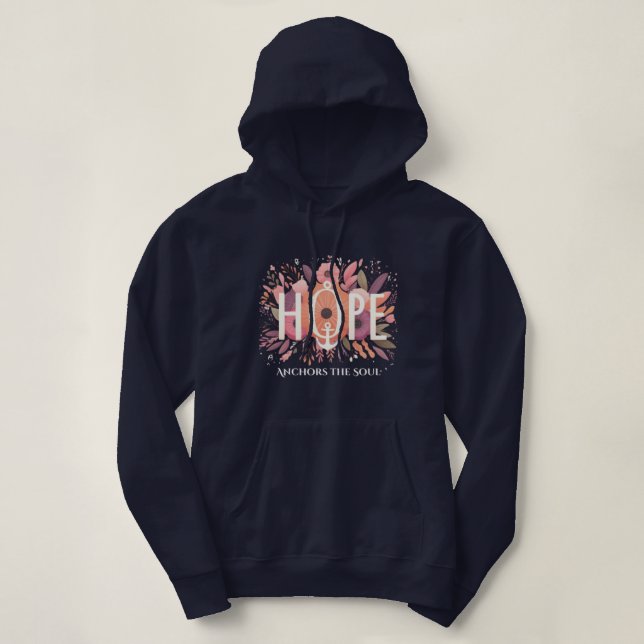 Camiseta Esperança ancora a alma (Frente do Design)