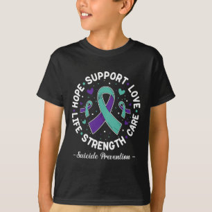 Camiseta Esperança: Apoios Amar Awarenes na Prevenção ao Su