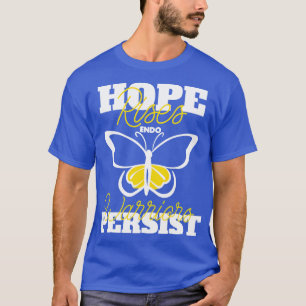 Camiseta esperança aumenta endo guerreiros persistem