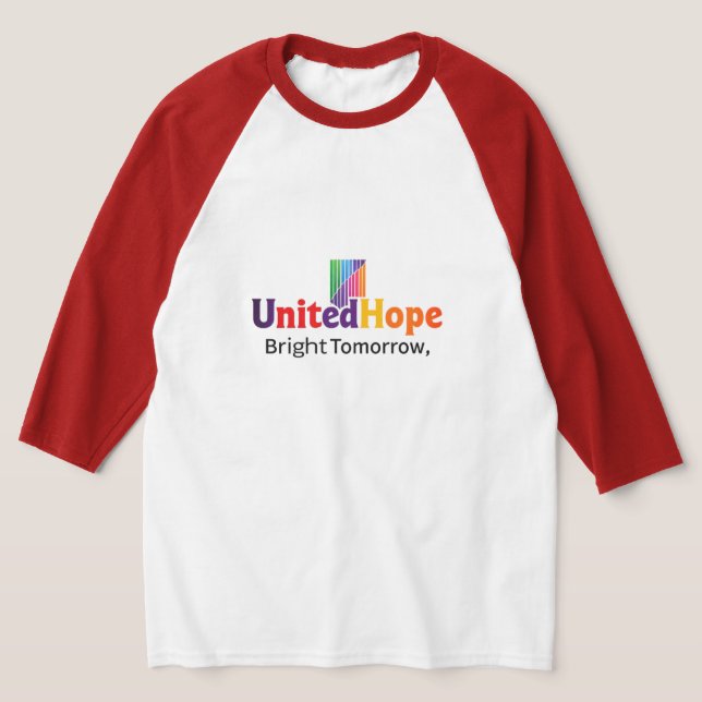 Camiseta Esperança Brilhante amanhã (Postura )
