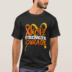 Camiseta Esperança Coragem Leucemia Cancer Sensibilização R