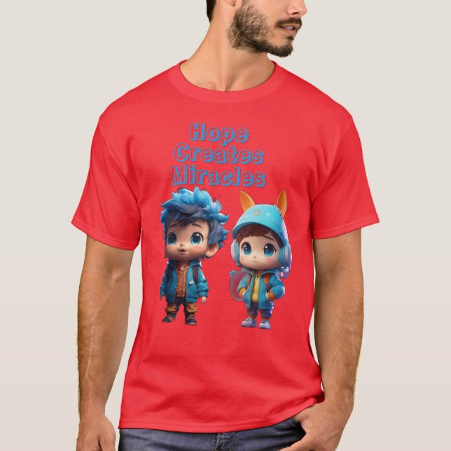 Camiseta "Esperança Cria milagre" (Frente)