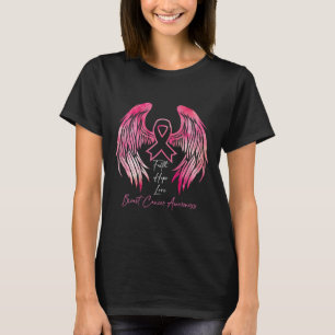 Camiseta Esperança de amor a consciência do Cancer da mama