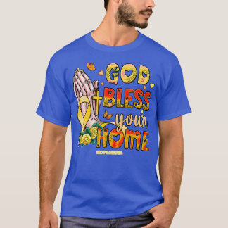 Camiseta Esperança de fé no deus abençoe da Consciência Sar
