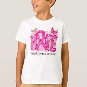 Camiseta Esperança do Cancer da Mama, Levantem a Fita Rosa 