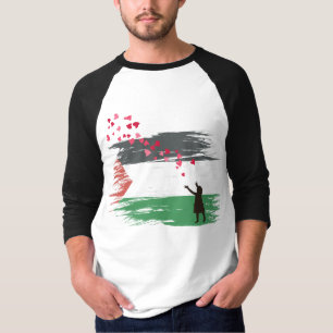 Camiseta Esperança e Amor Palestino - Unisex