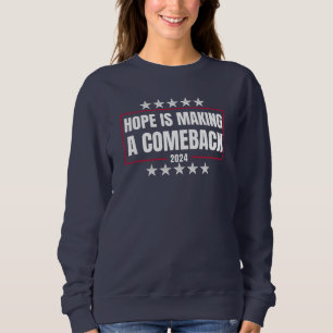 Camiseta Esperança é fazer retorno, Harris Walz 2024