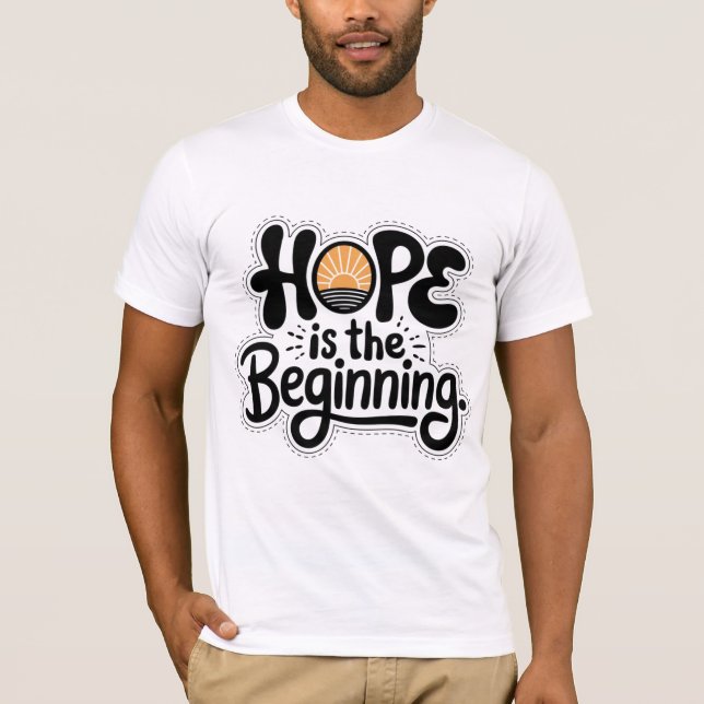 CAMISETA ESPERANÇA É O INÍCIO (Frente)