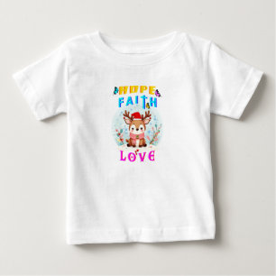 Camiseta Esperança Fé Amor