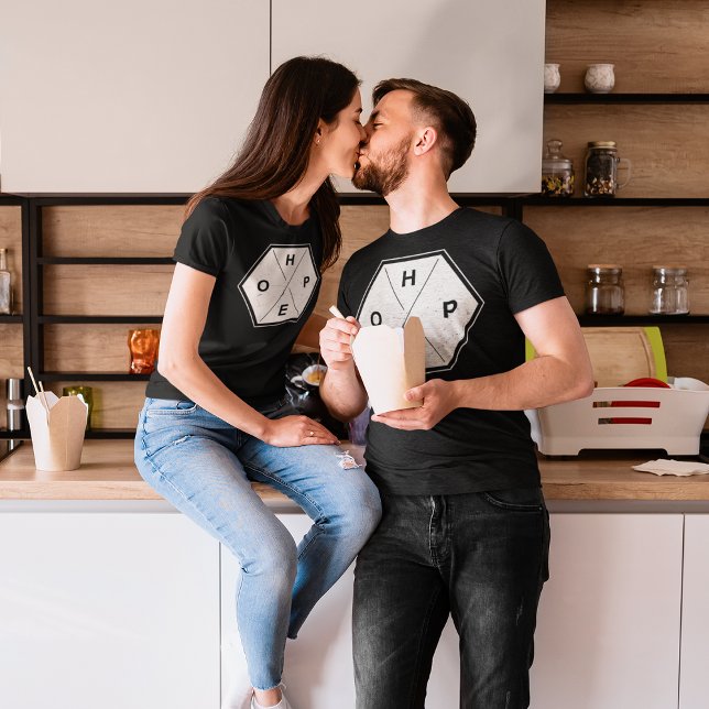 Camiseta Esperança Fé Amor (Criador carregado)