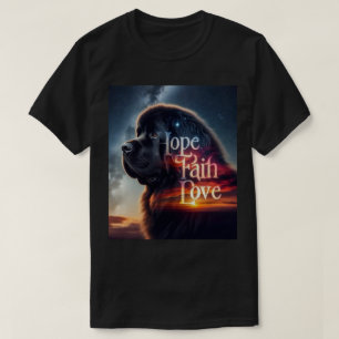 Camiseta Esperança Fé Amor Newf