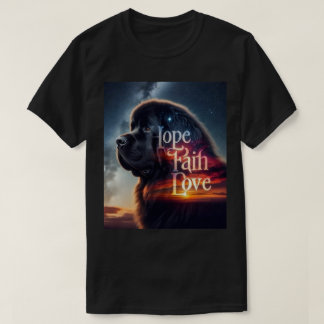 Camiseta Esperança Fé Amor Newf
