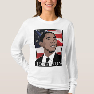 Camiseta esperança ganhada