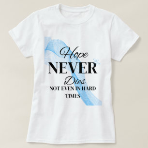 Camiseta Esperança Nunca Morre