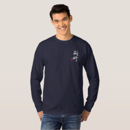 Camiseta Esperança para a paz mundial | Homens com palha lo