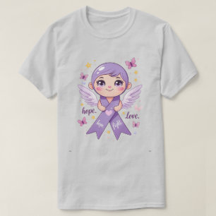 Camiseta Esperança para Combatentes de Câncer de pâncreas