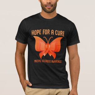 Camiseta Esperança Para Uma Consciência Da Esclerose Múltip