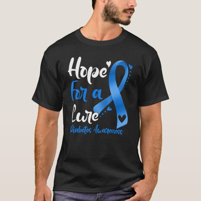 Camiseta Esperança Para Uma Guerra Da Fita Azul Na Consciên (Frente)