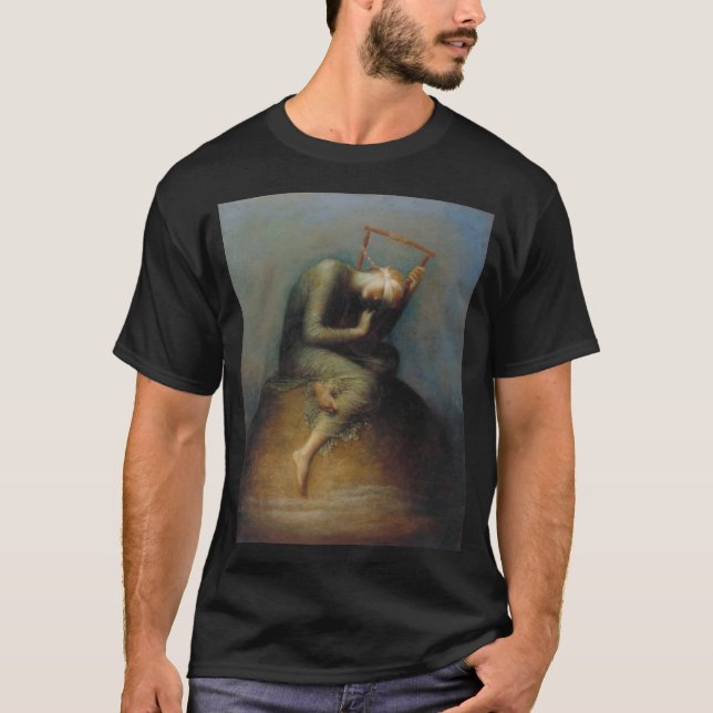 Camiseta Esperança (por George Frederick Watts) (Frente)