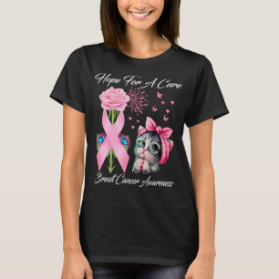Camiseta Esperança Por Uma Borboleta De Consciência Do Canc