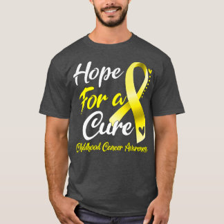 Camiseta Esperança Por Uma Consciência De Canceres De Crian