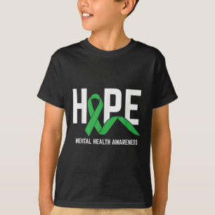 Camiseta Esperança Saúde Mental Consciencialização da Saúde