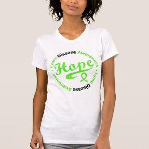 Camiseta Esperança v2 circular da consciência da doença 
