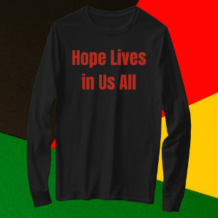 Camiseta Esperança vive em todos nós