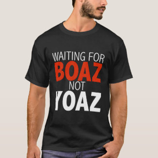Camiseta Esperando Boaz Não Yoaz Solteiro Cristão Deus