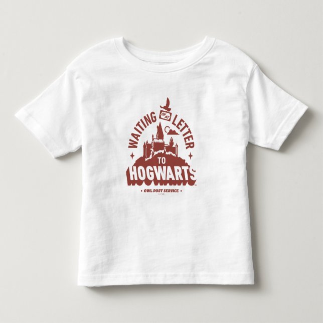 Camiseta Esperando minha Carta para HOGWARTS™ (Frente)